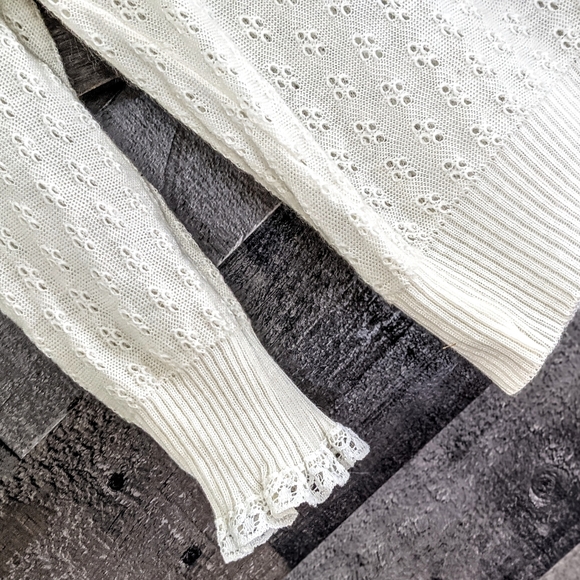 ♻️ SOLD Romantic Dainty Farmhouse Cottagecore Top - Picture 8 of 16